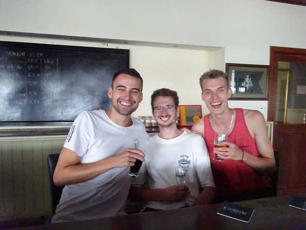 Three pissed&nbsp;brits