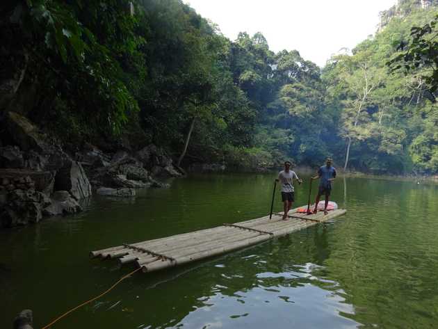 One of the stops — a small&nbsp;lake