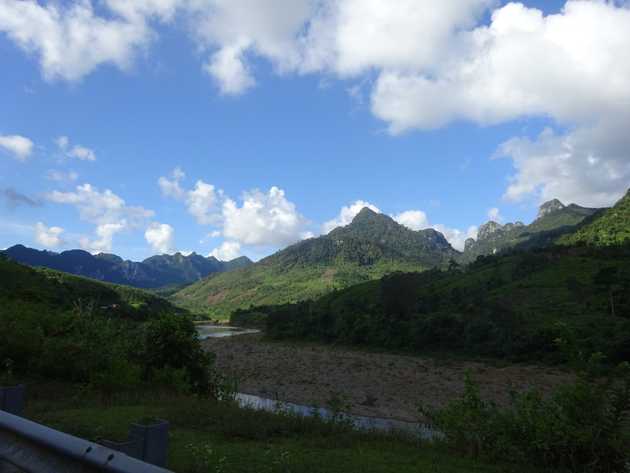 Then meandered through the&nbsp;valley.