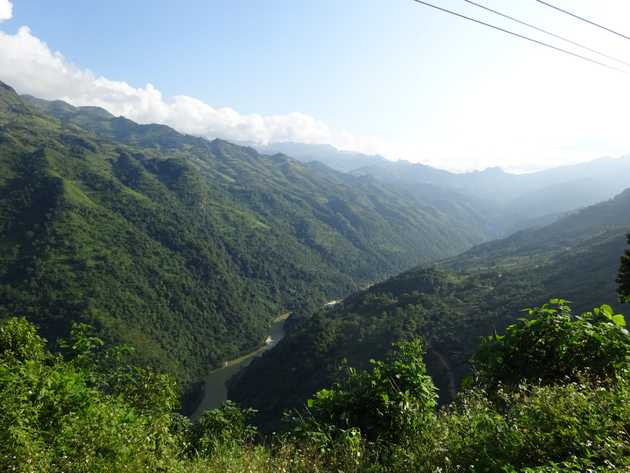 Just to the left of the&nbsp;river