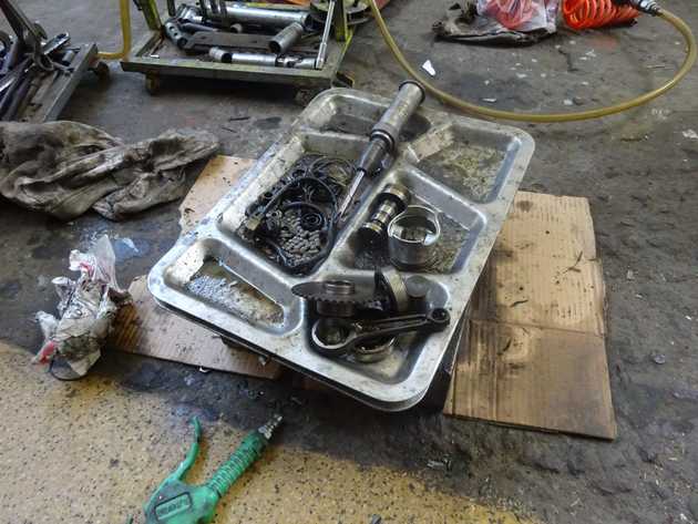 All my engine parts that needed replacing