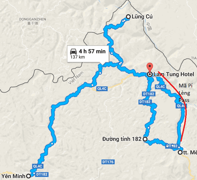 Route for the&nbsp;day.