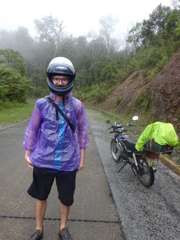 Partly down to this terrible&nbsp;poncho.